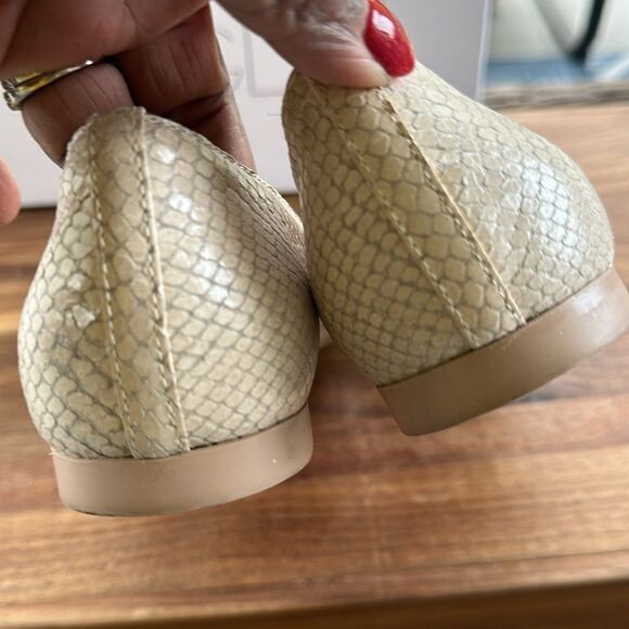 AGL Mimosa Snake Embossed Ballet Flats 39.5=9.5 - Picture 5 of 10